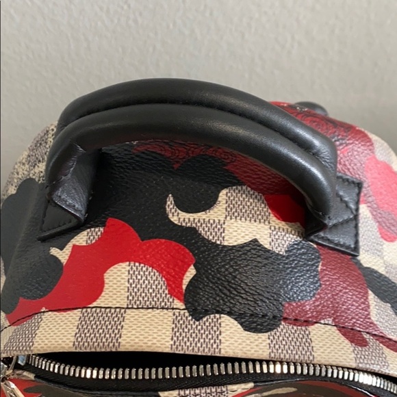 Louis Vuitton Limited Edition Palm Springs Backpack in Patchwork Wave Damier - Picture 11 of 16